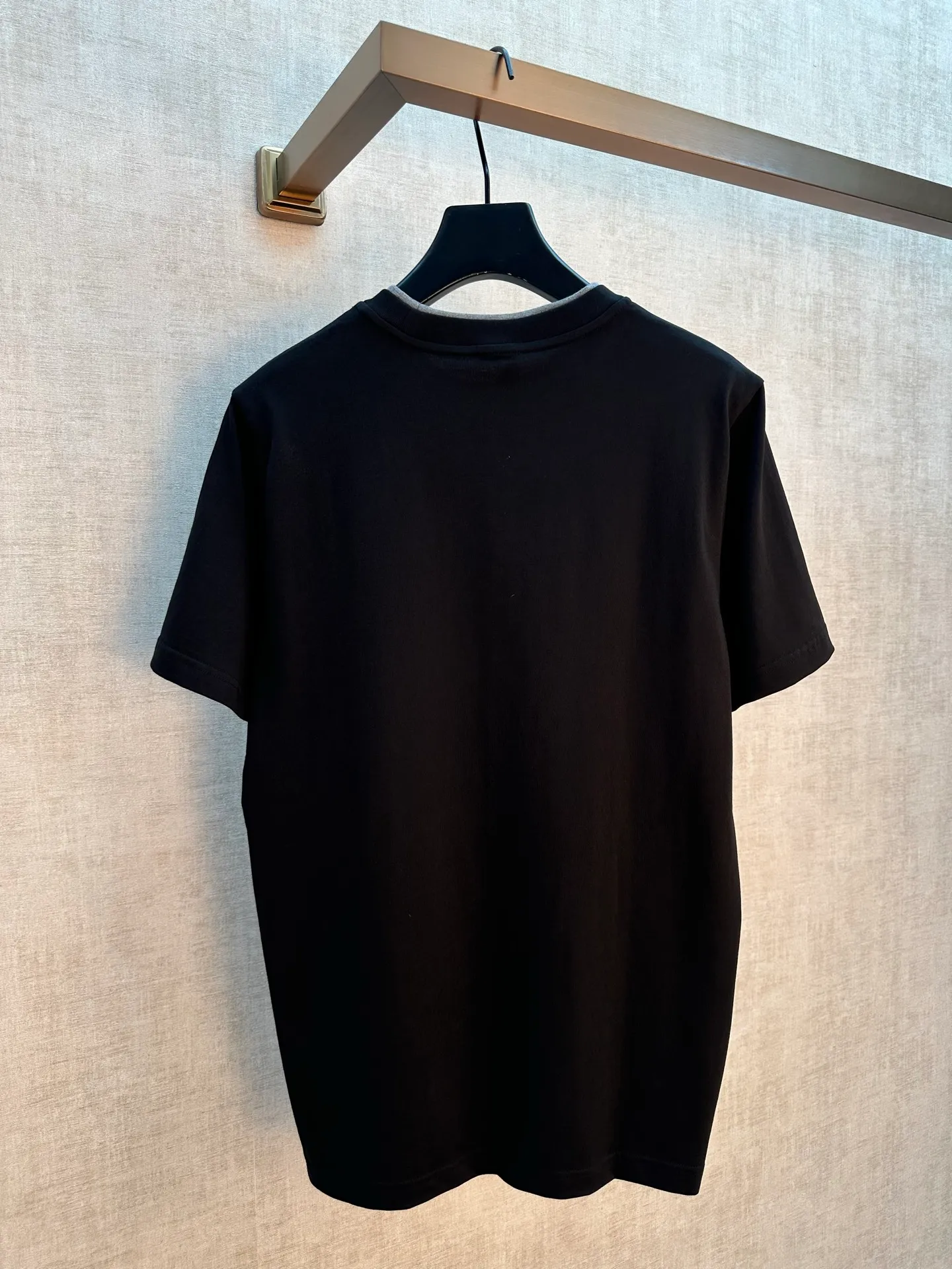 Moncler SS 26 Embroidered Logo Cotton T-Shirt Size:M-XL